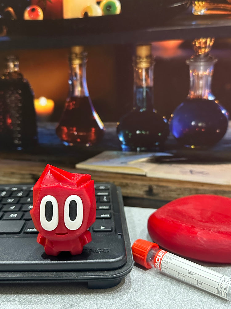 Blood Drop People - 3D Printed
