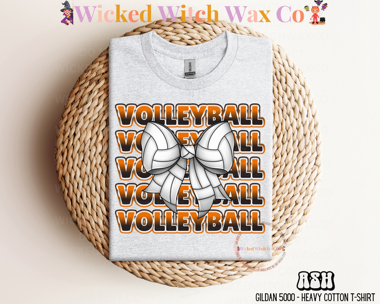 Volleyball Coquette Bow T-Shirt