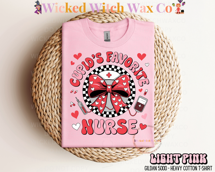 Cupid’s Favorite Nurse T-Shirt