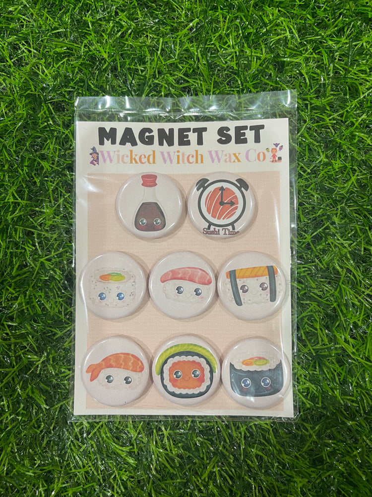 Watercolor Sushi - Magnet Set