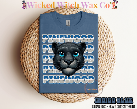 Pinewood Panther Mascot T-Shirt