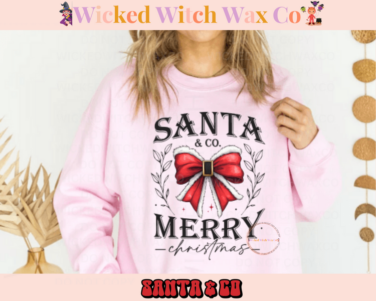 Santa & Co. T-Shirt or Crewneck