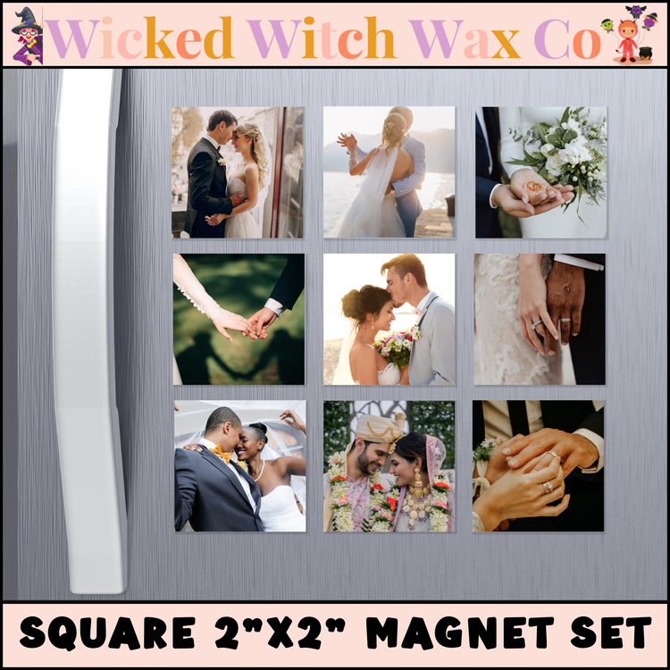 Photo Magnets - Square - 2”x2”