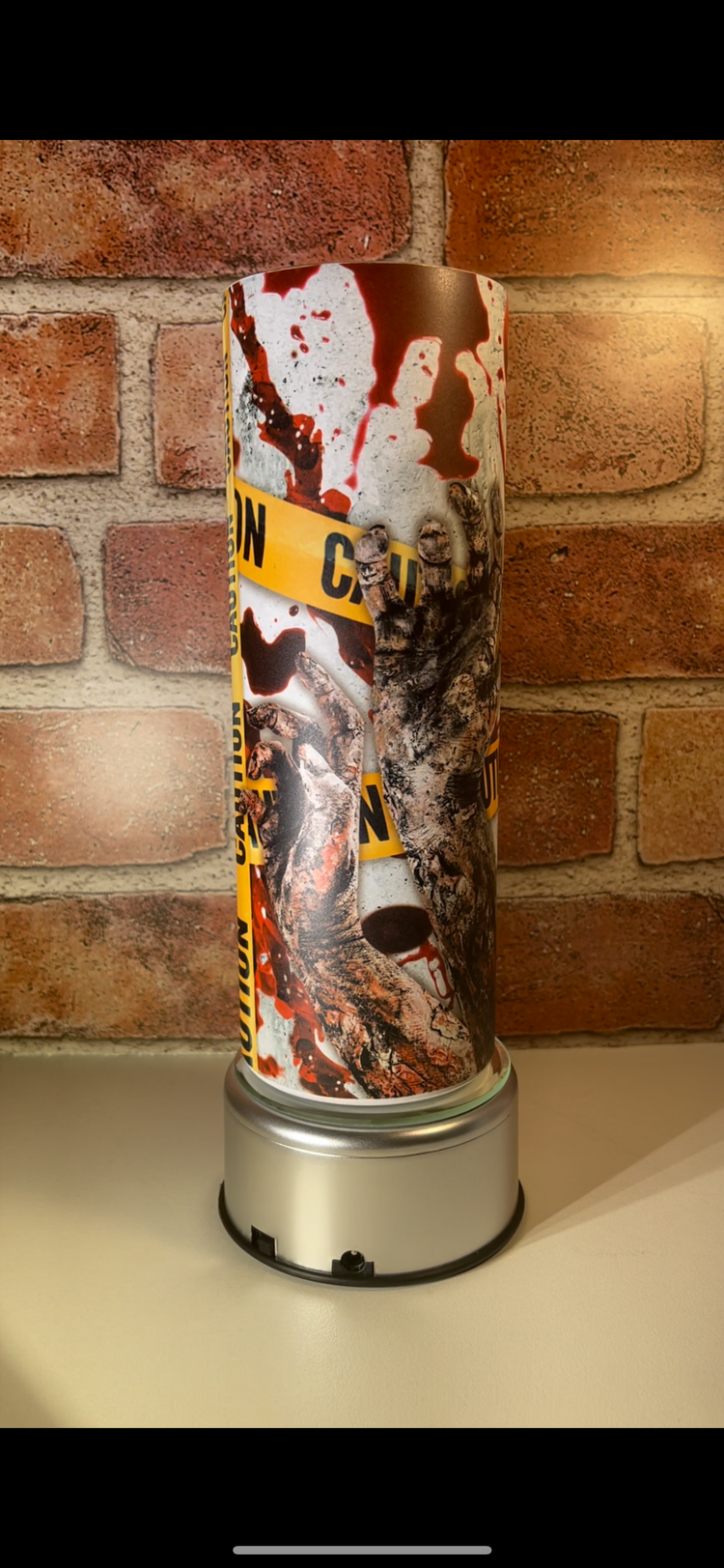 Zombie Crime Scene Tumbler