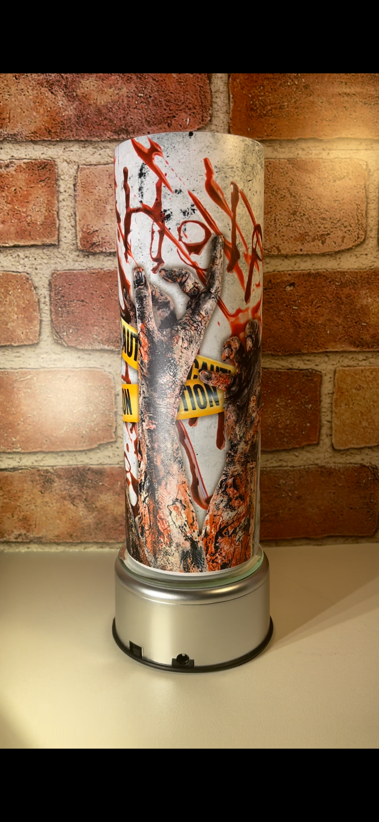 Zombie Crime Scene Tumbler