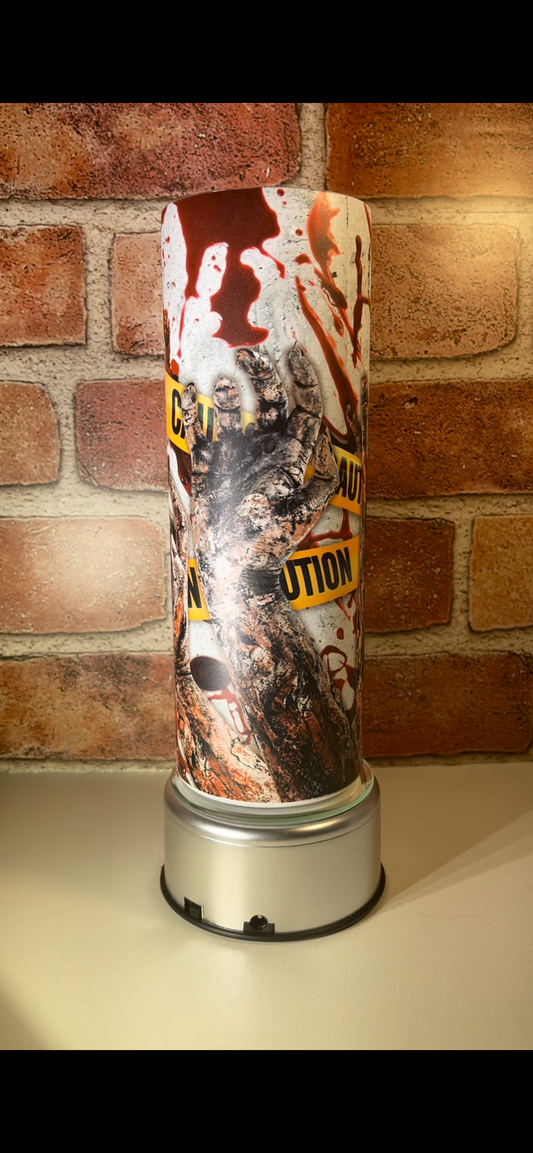 Zombie Crime Scene Tumbler