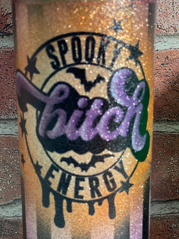 Spooky Bitch Energy Tumbler